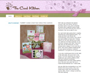 Home page for The Card Kitchen