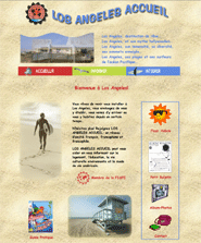 Home page for Los Angeles Accueil