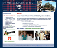 Home page for Saint Paschal Baylon School